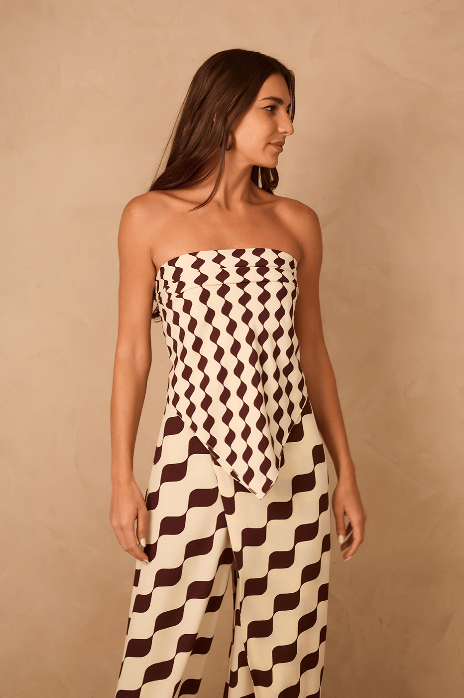 Brown Bossa Nova Scarf – DRESS TO