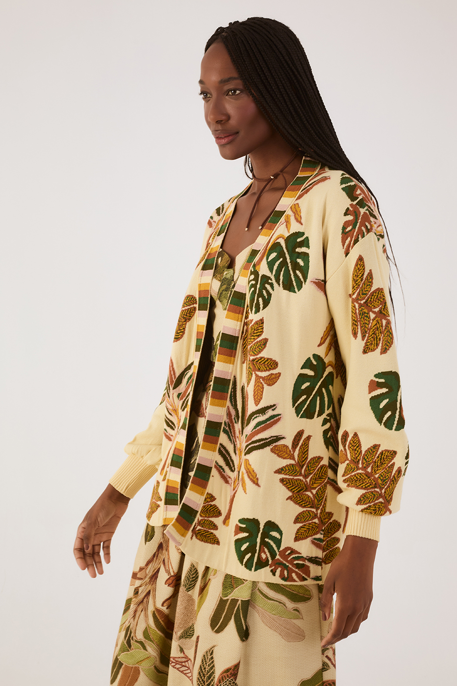 Forest Knit Kimono