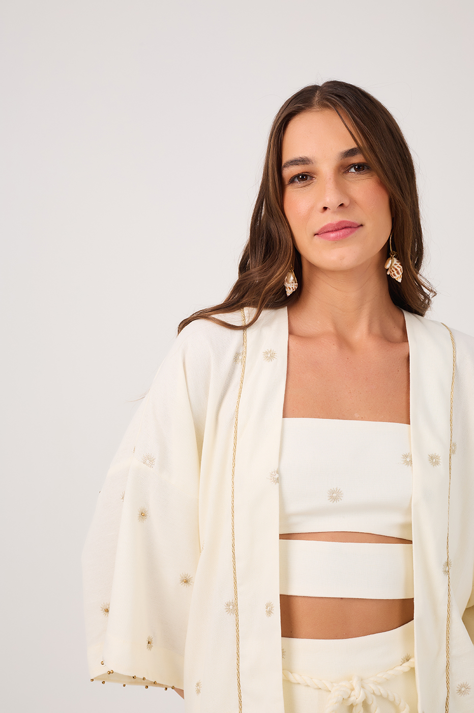 Linen Kimono Lurex Sun Embroidery_4