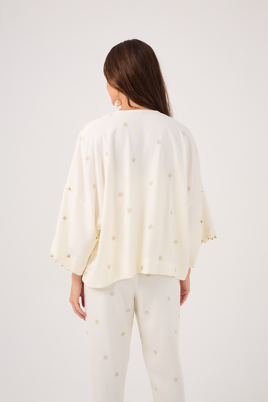Linen Kimono Lurex Sun Embroidery_8
