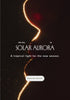 Dress To Pre Fall 26 Solar Aurora campaign video: a glowing golden light trail winds across a dark red background with the tagline A tropical light for the new season.